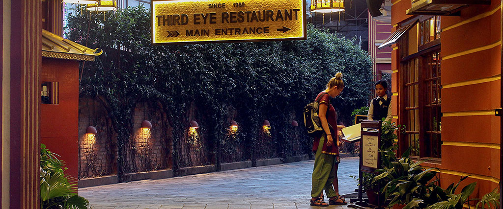 Third Eye Restaurant: Very good Indian food in the centre of katmandu