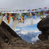 Amazing view from the way to Mera Peak Climbing