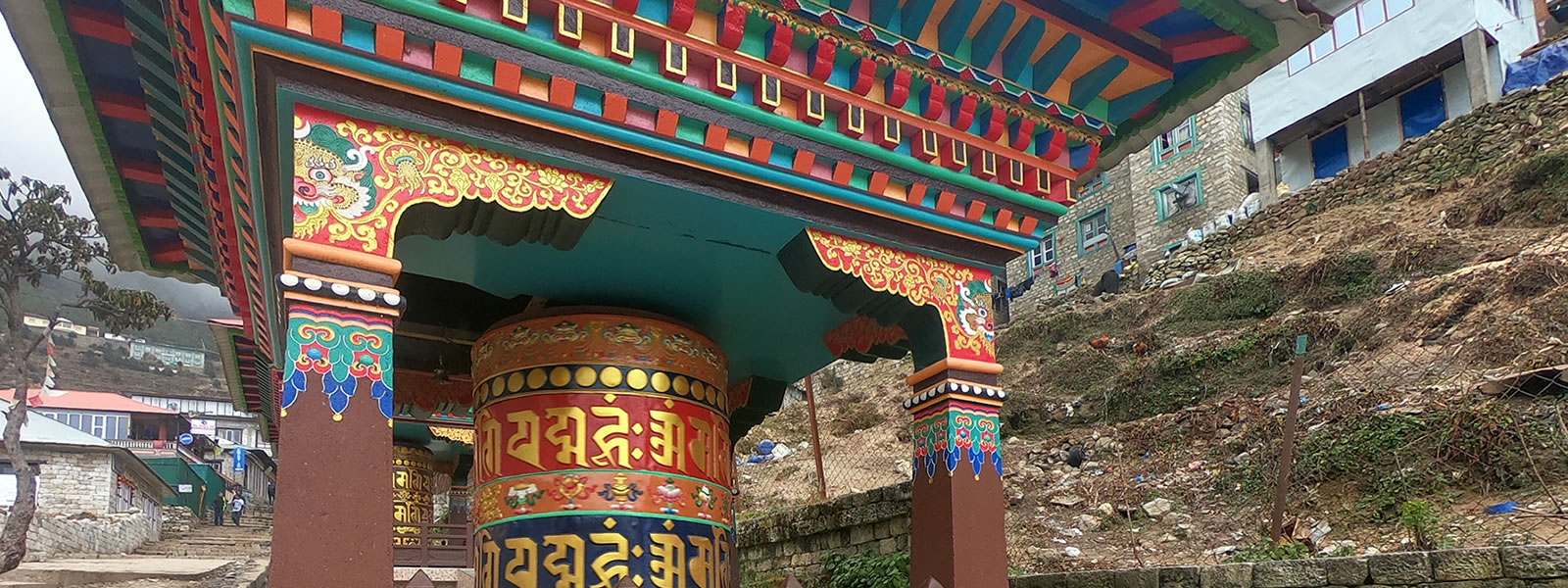 The religious shrines and  ethnic settlements-during-Everest-Base-Camp-Trek