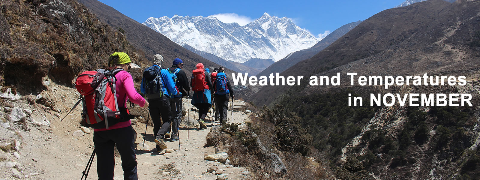 Trekking in Nepal in November Weather and Temperatures